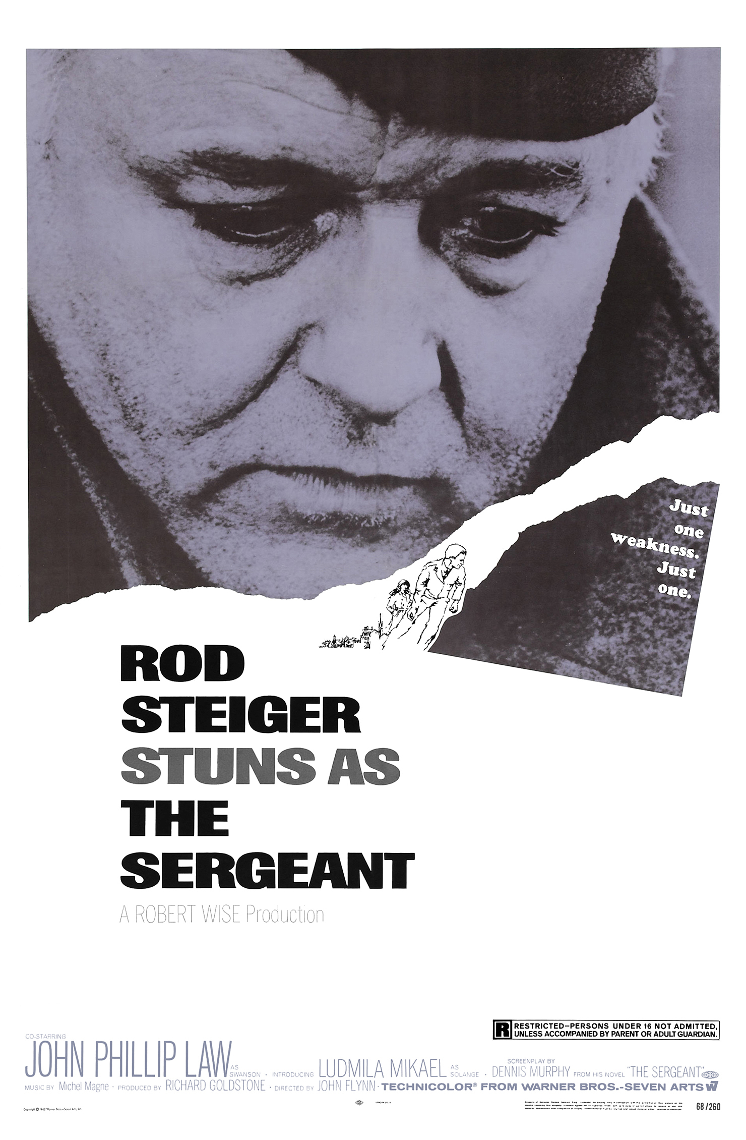 The Sergeant (1968) starring Rod Steiger on DVD on DVD