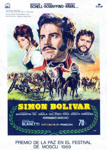 Simón Bolívar (1969) with English Subtitles on DVD on DVD