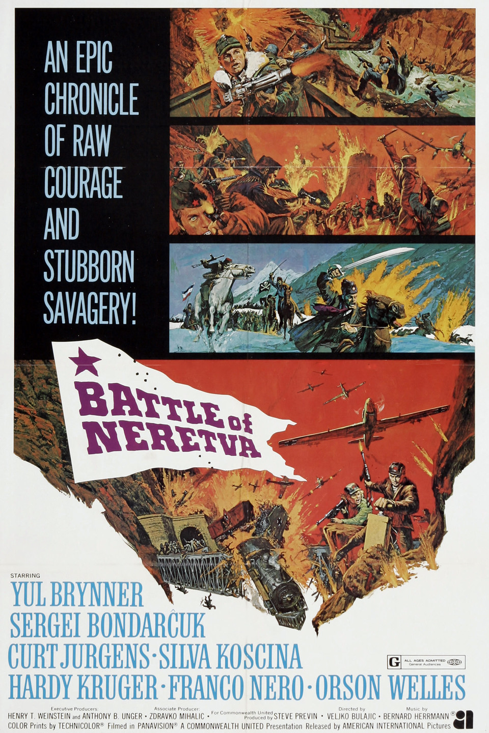 The Battle on the River Neretva (1969) with English Subtitles on DVD on DVD