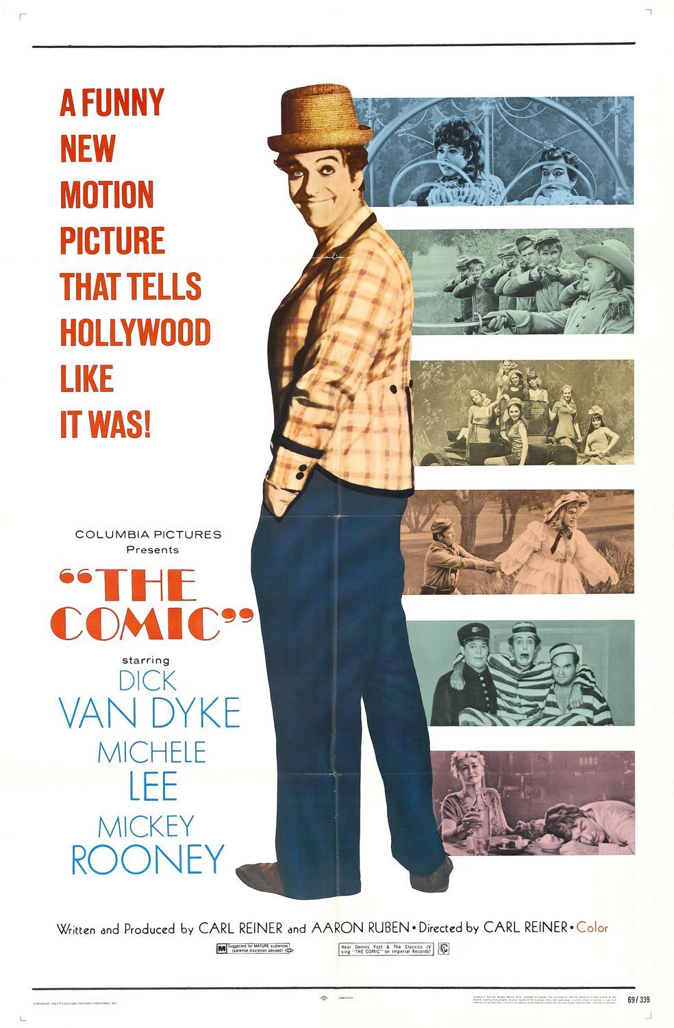 The Comic (1969) starring Dick Van Dyke on DVD on DVD