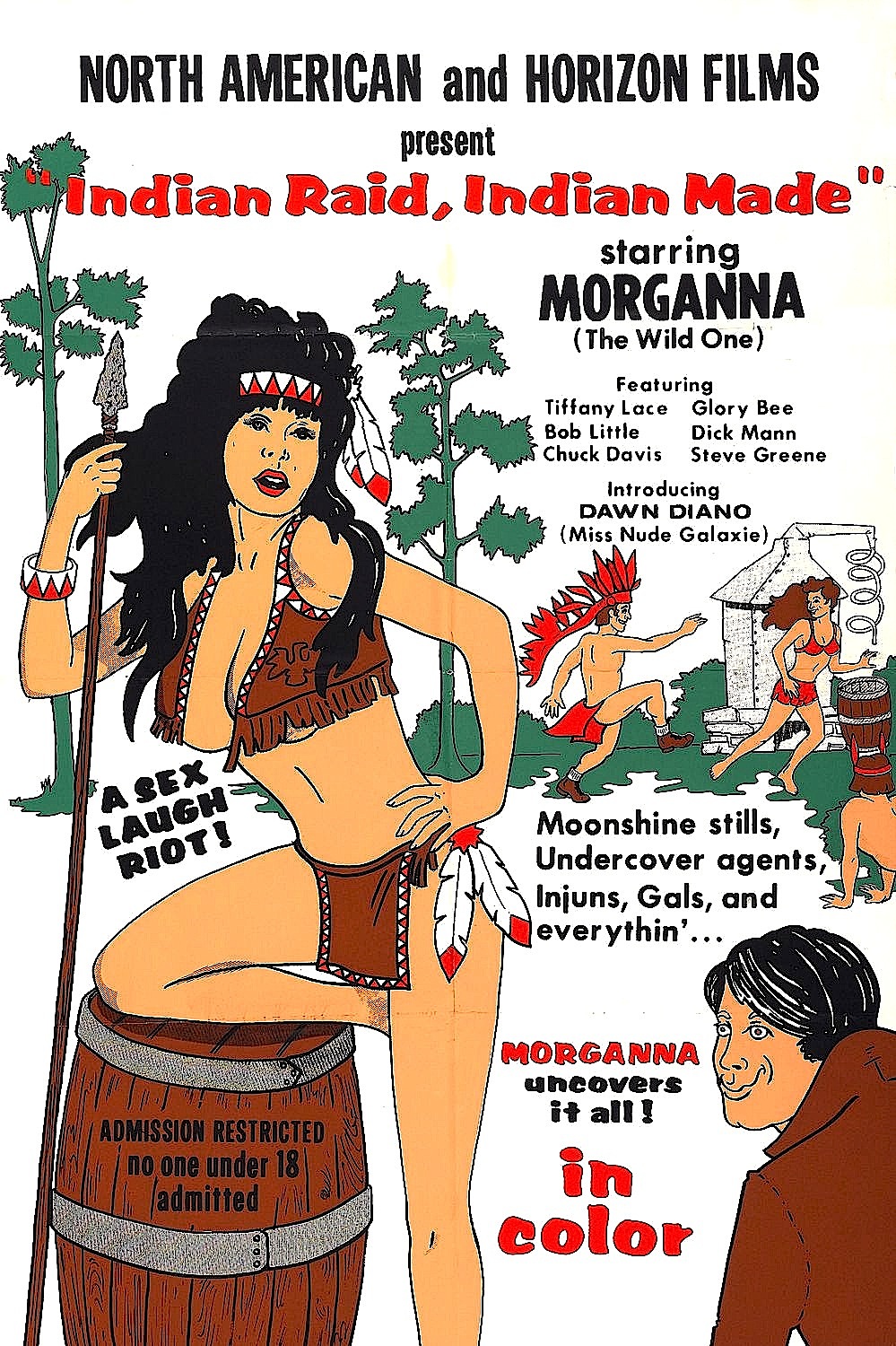 Indian Raid, Indian Made (1969) starring Morganna on DVD on DVD