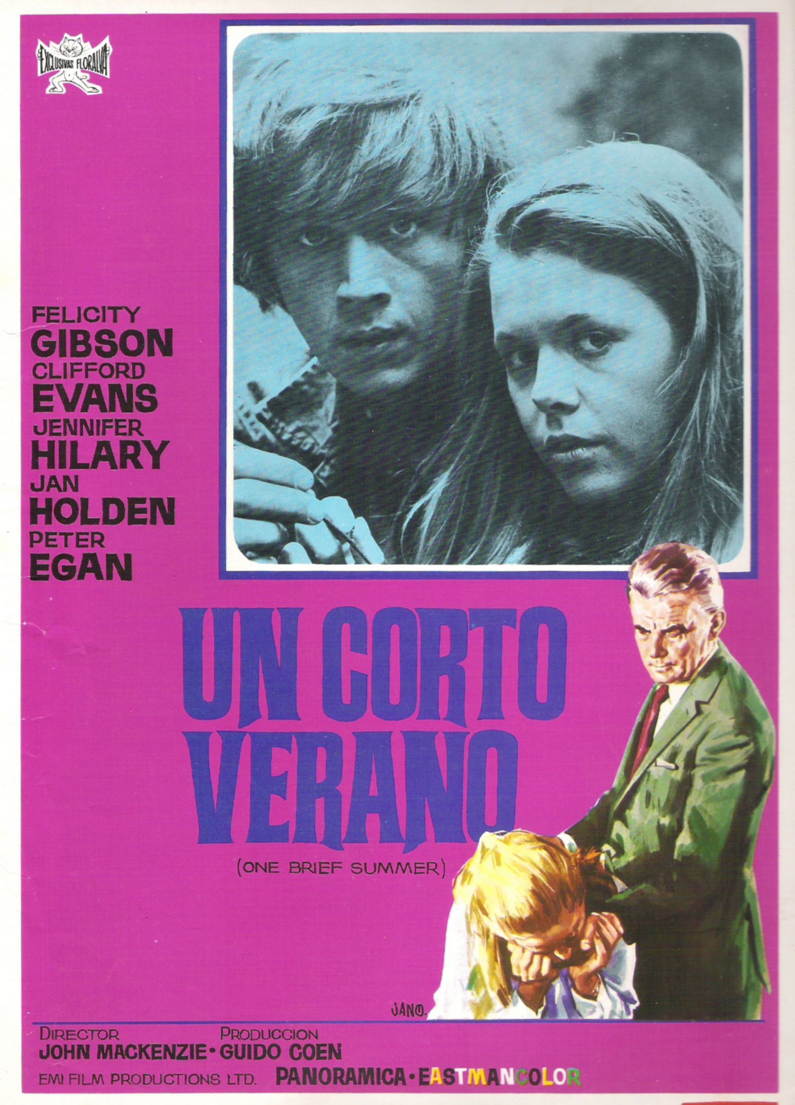 One Brief Summer (1971) starring Felicity Gibson on DVD on DVD