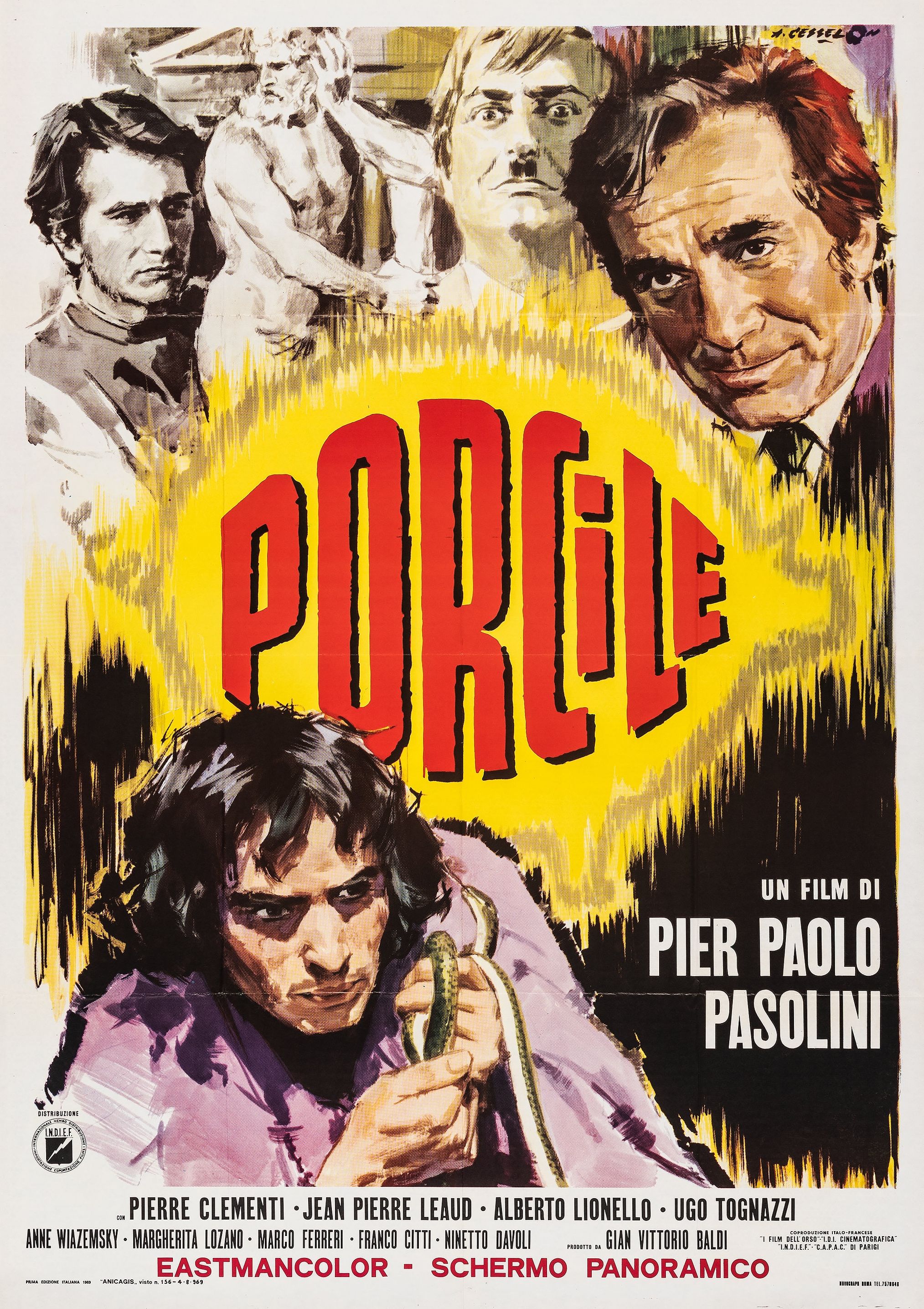 Porcile (1969) with English Subtitles on DVD on DVD