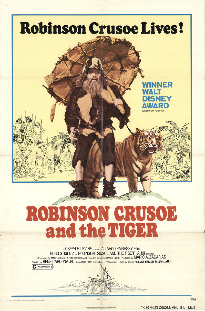 Robinson Crusoe (1970) with English Subtitles on DVD on DVD