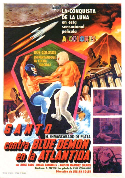 Santo vs. Blue Demon in Atlantis (1970) with English Subtitles on DVD on DVD