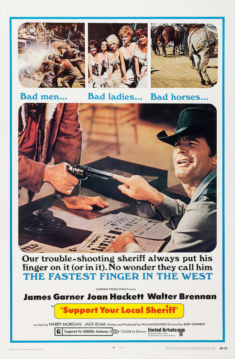 Support Your Local Sheriff! (1969) starring James Garner on DVD on DVD