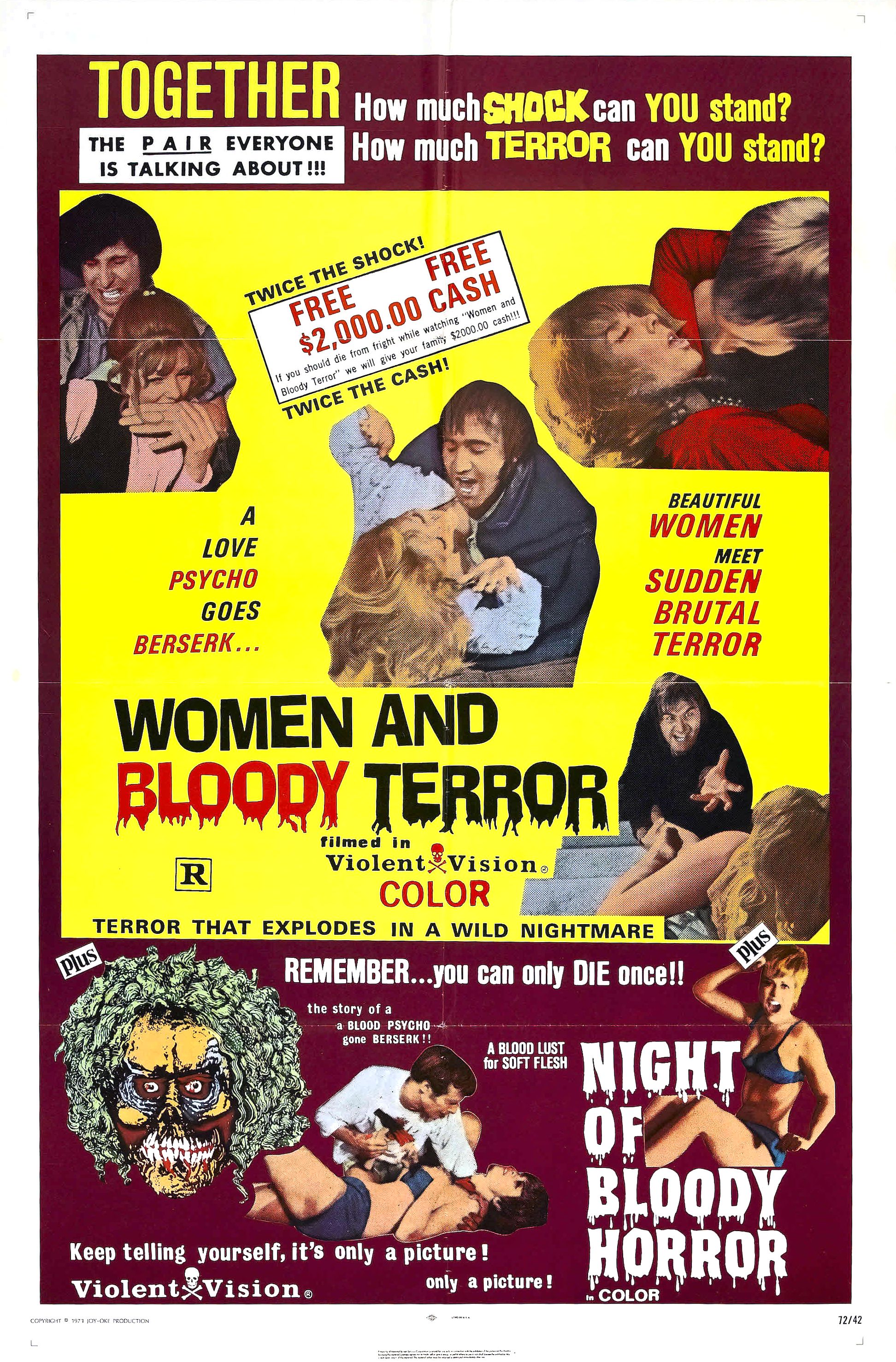 Women and Bloody Terror (1970) starring Georgine Darcy on DVD on DVD