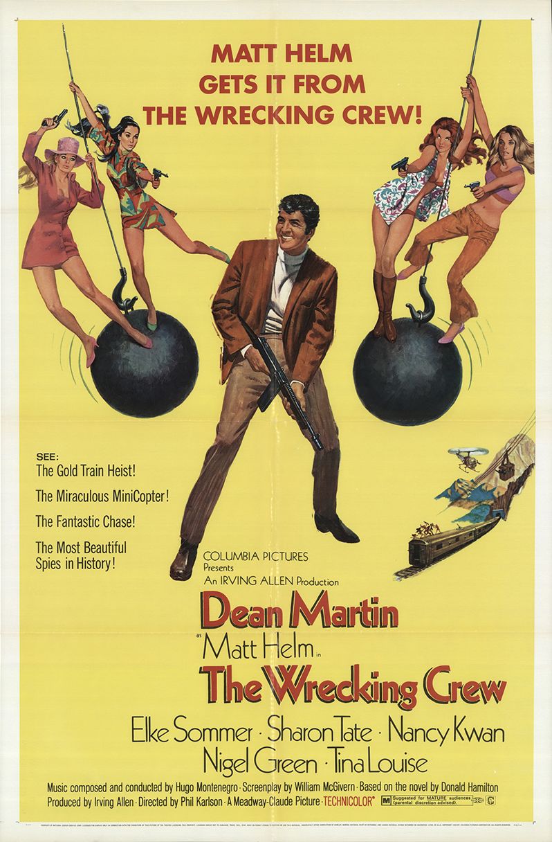 The Wrecking Crew (1968) starring Dean Martin on DVD on DVD