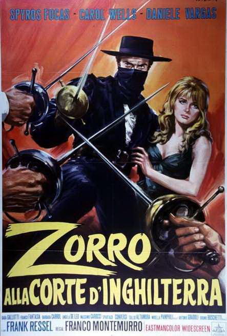 Zorro in the Court of England (1969) with English Subtitles on DVD on DVD