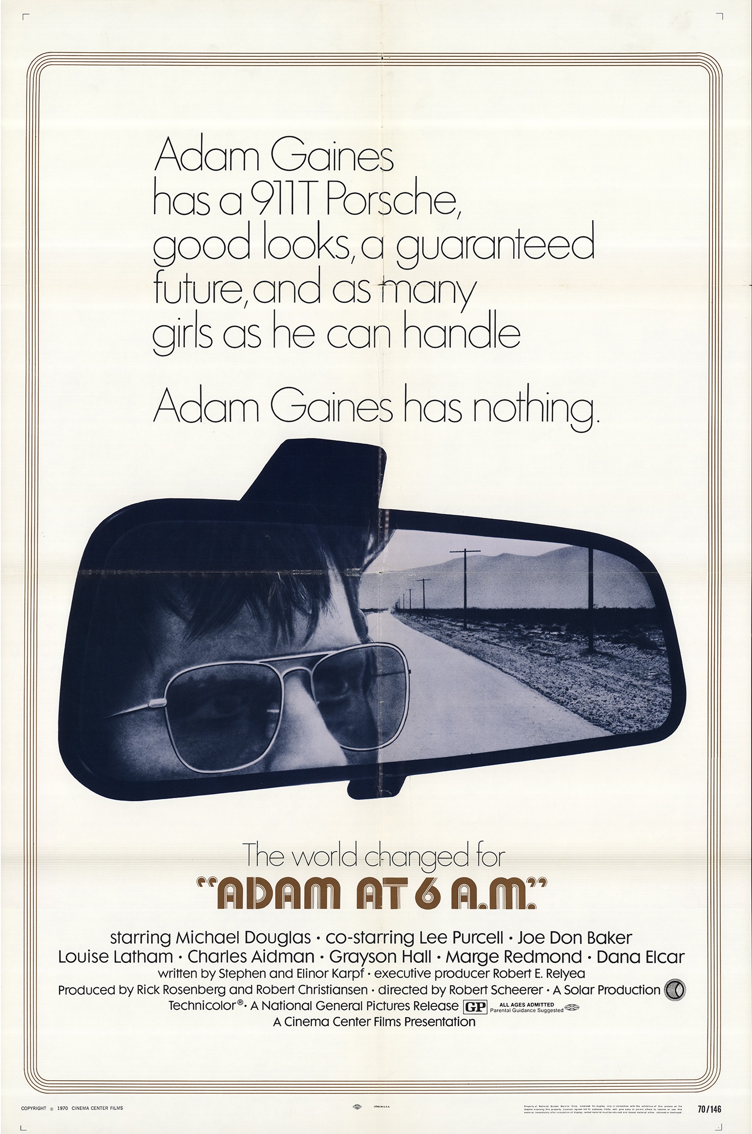 Adam at Six A.M. (1970) starring Michael Douglas on DVD on DVD