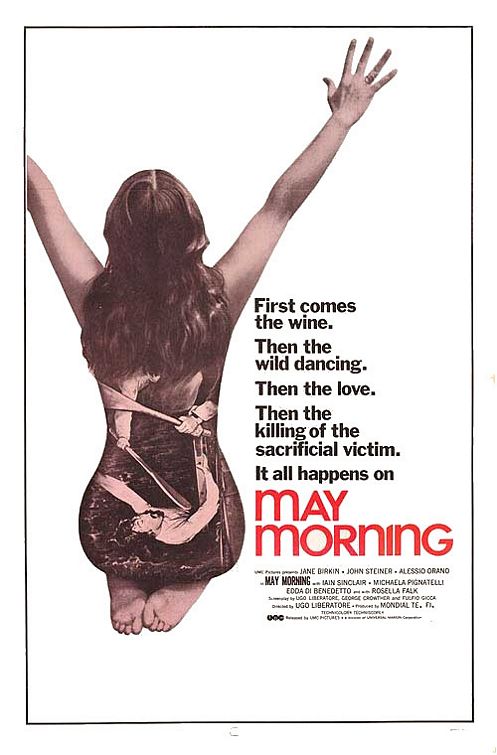 May Morning (1970) starring Jane Birkin on DVD on DVD
