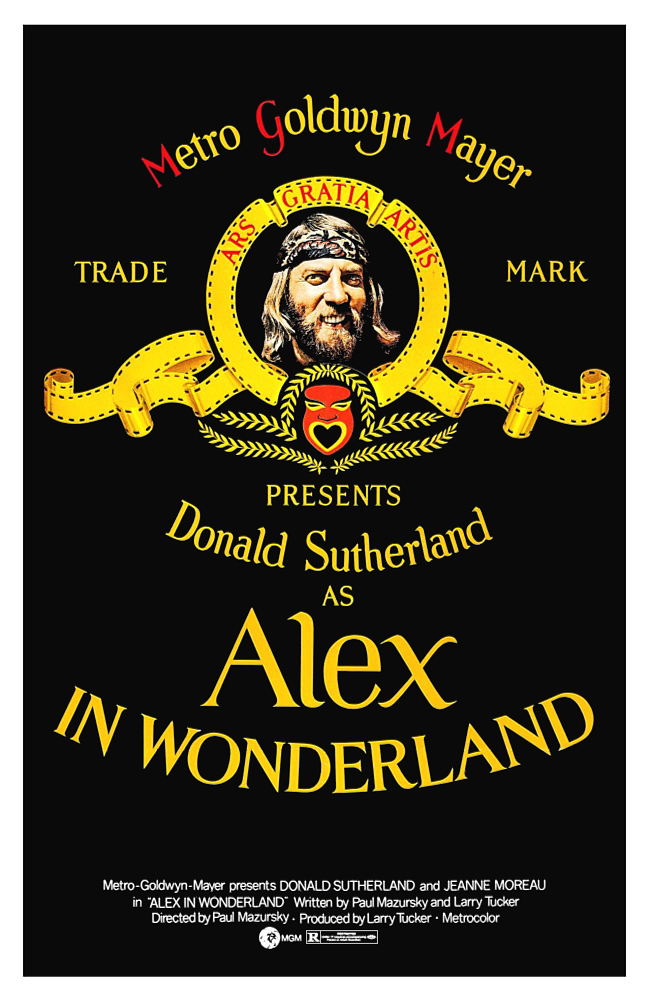 Alex in Wonderland (1970) starring Donald Sutherland on DVD on DVD