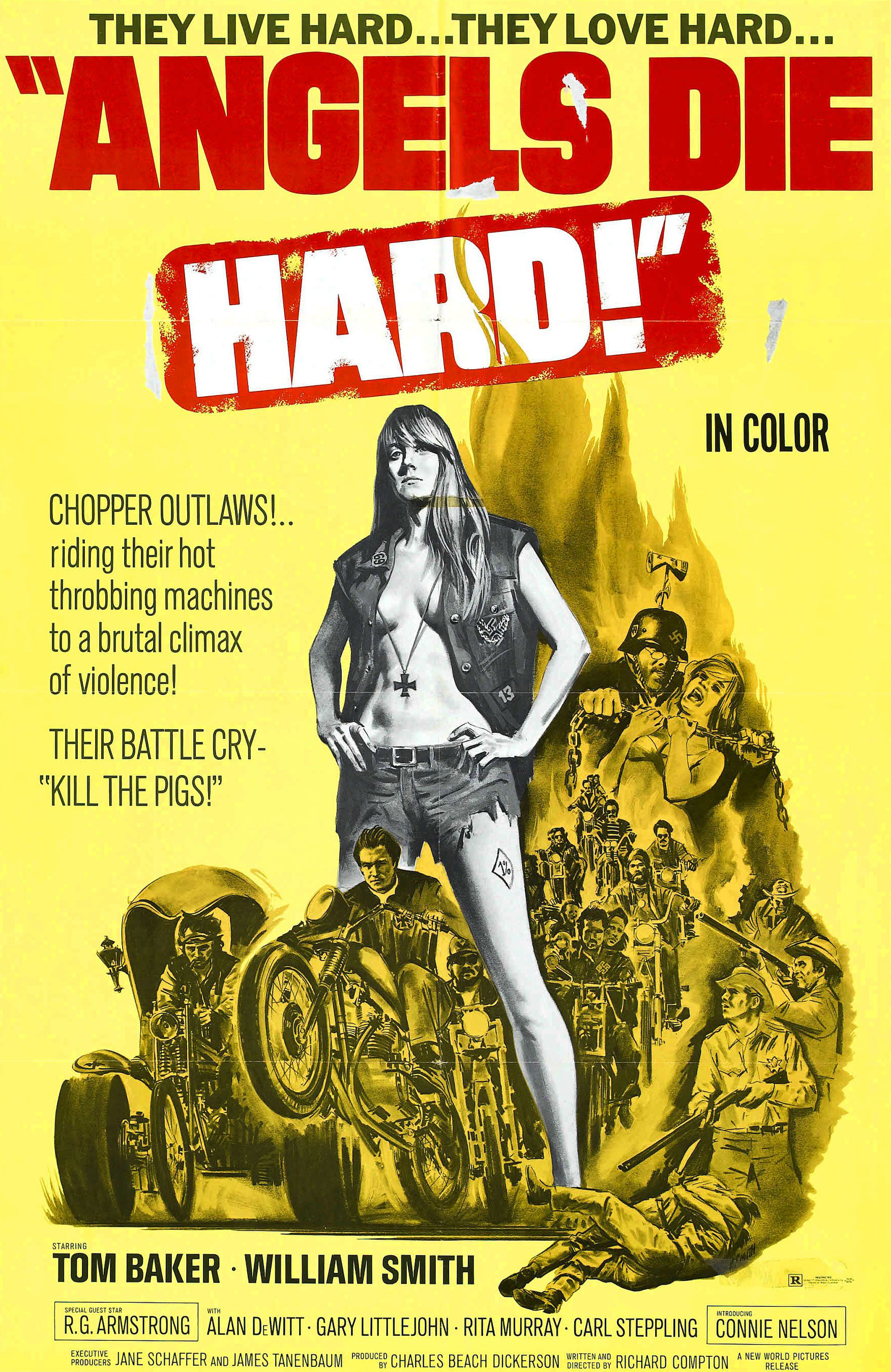 Angels Die Hard (1970) starring Tom Baker on DVD on DVD