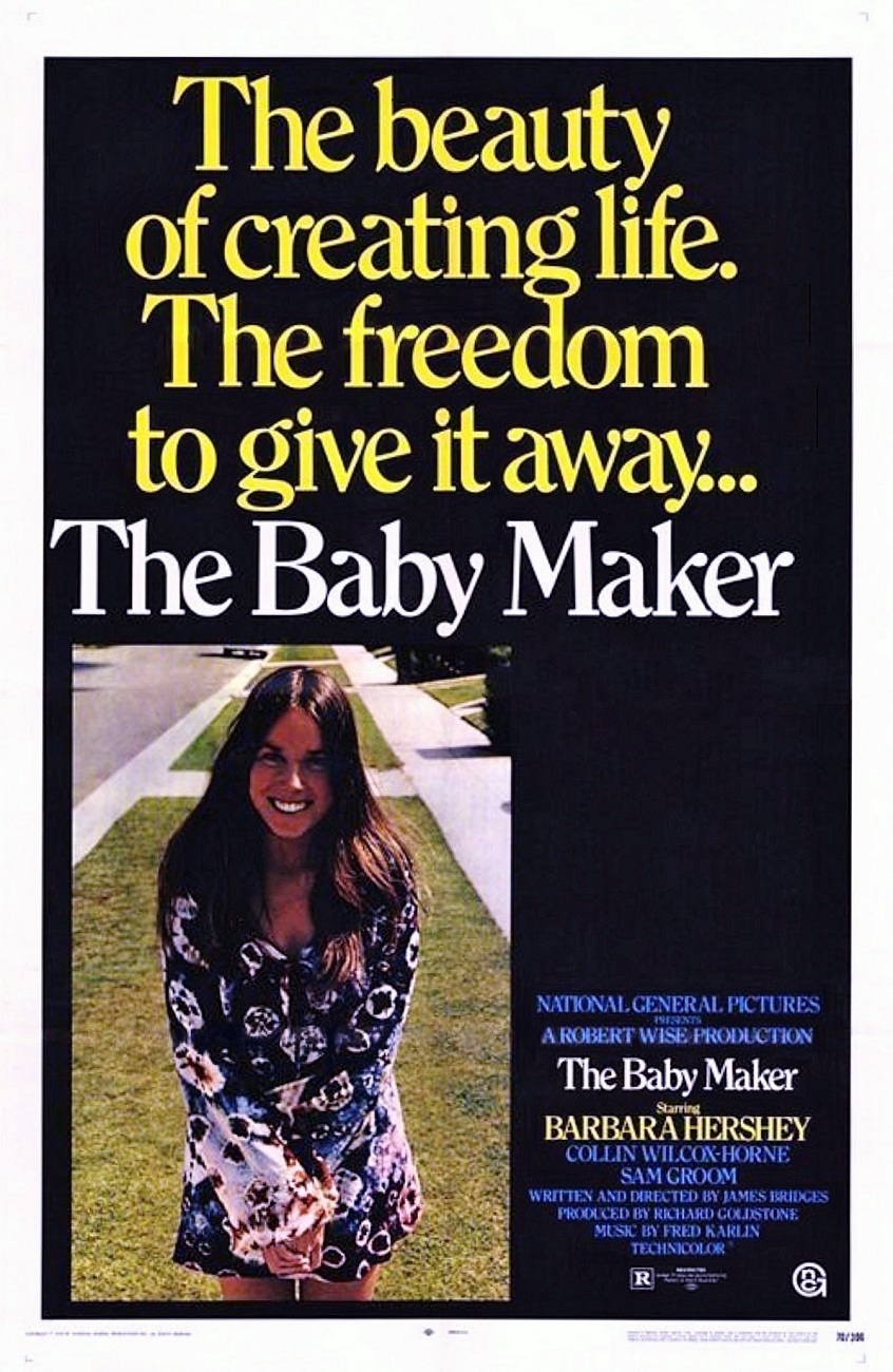The Baby Maker (1970) starring Barbara Hershey on DVD on DVD