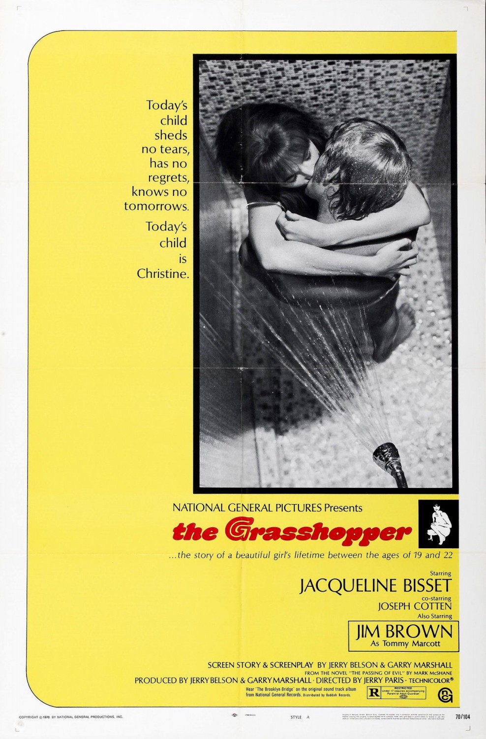 The Grasshopper (1970) starring Jacqueline Bisset on DVD on DVD
