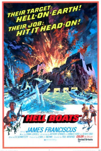 Hell Boats (1970) starring James Franciscus on DVD on DVD