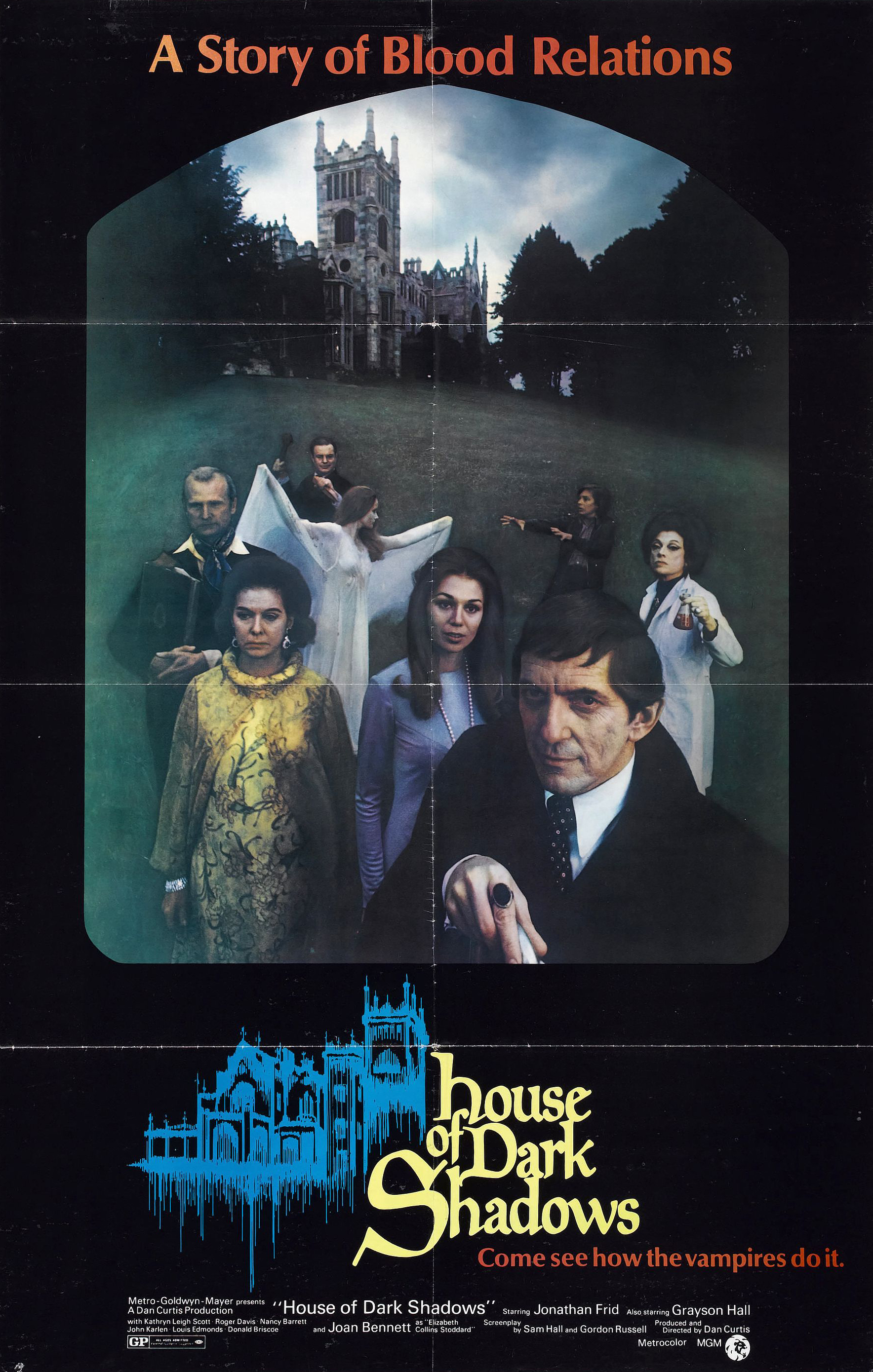 House of Dark Shadows (1970) starring Jonathan Frid on DVD on DVD