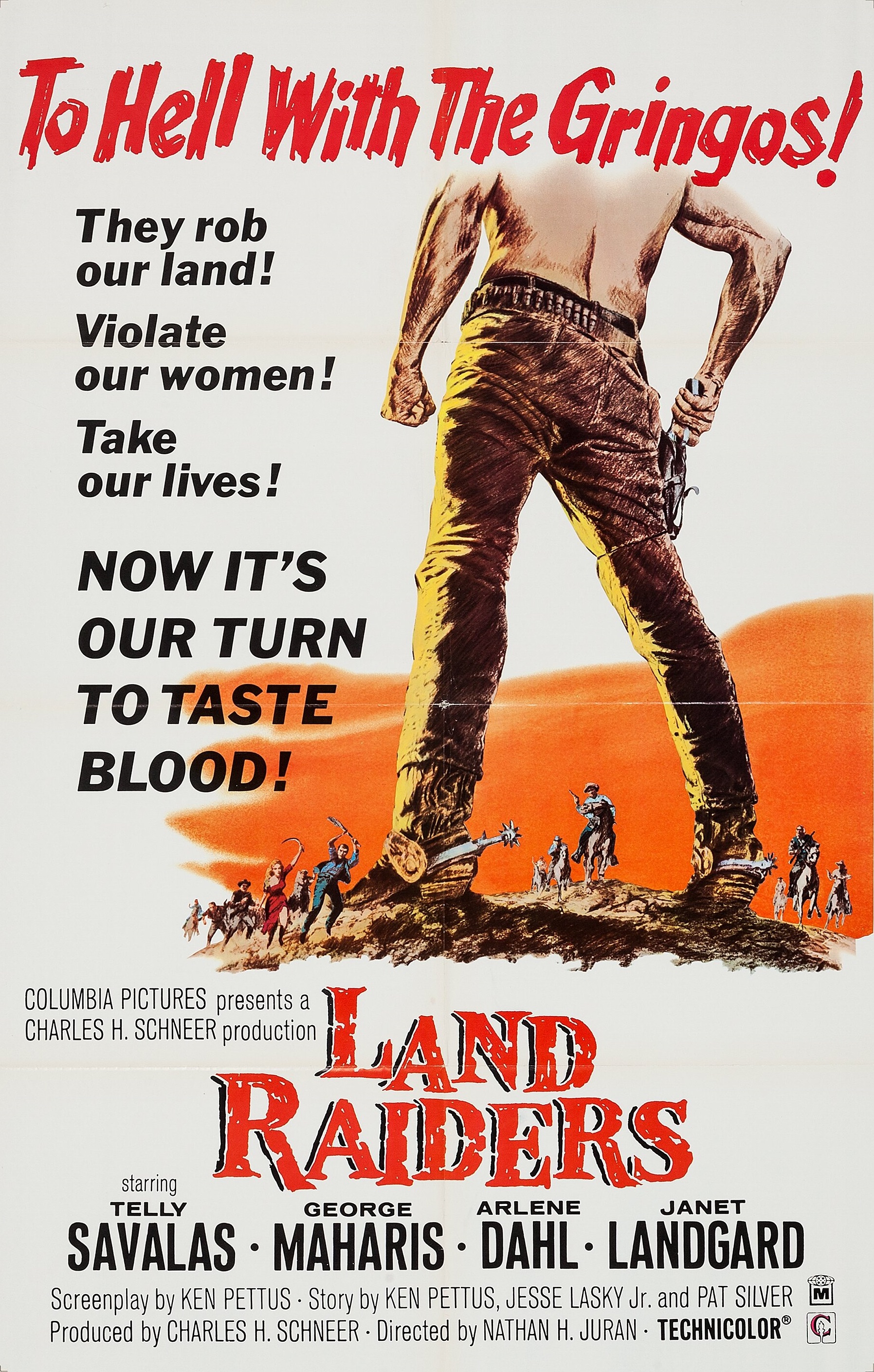 Land Raiders (1970) with English Subtitles on DVD on DVD