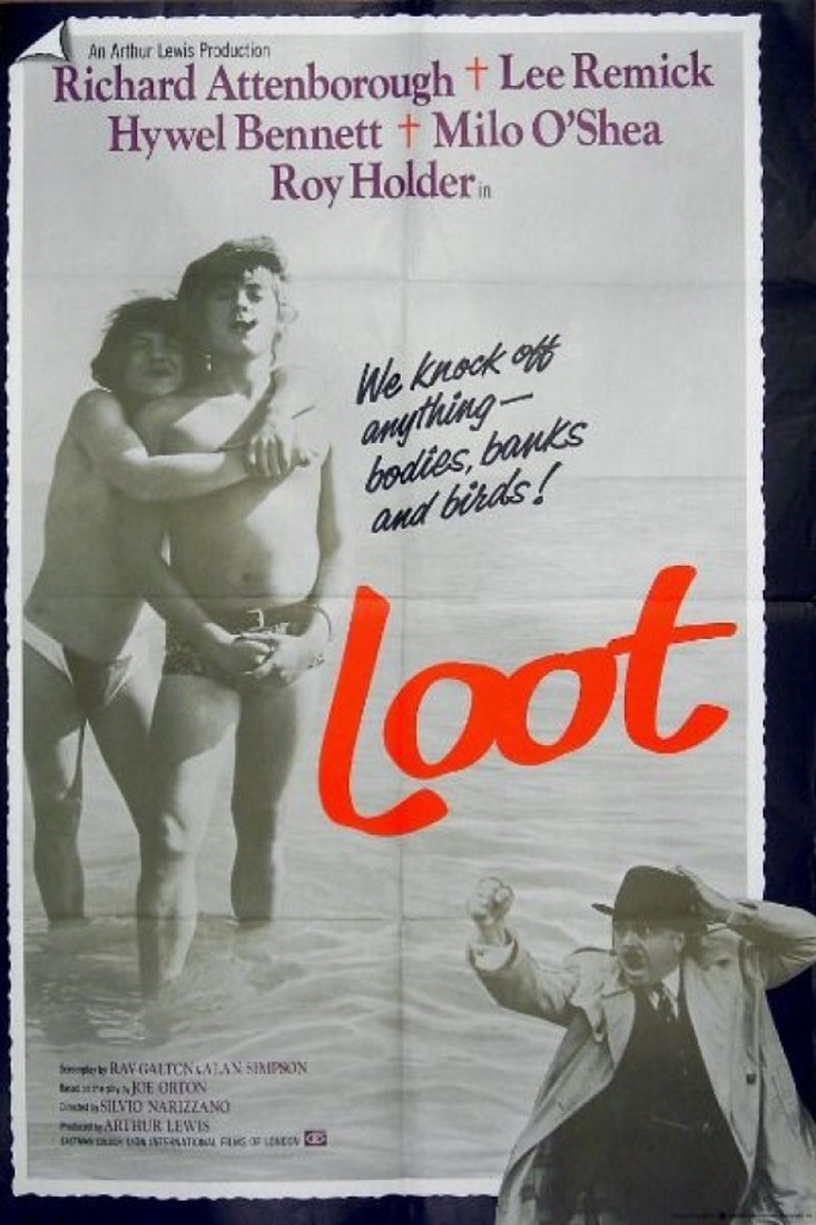 Loot (1970) starring Richard Attenborough on DVD on DVD