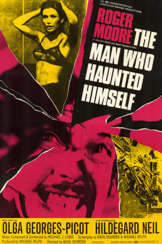 The Man Who Haunted Himself (1970) starring Roger Moore on DVD on DVD