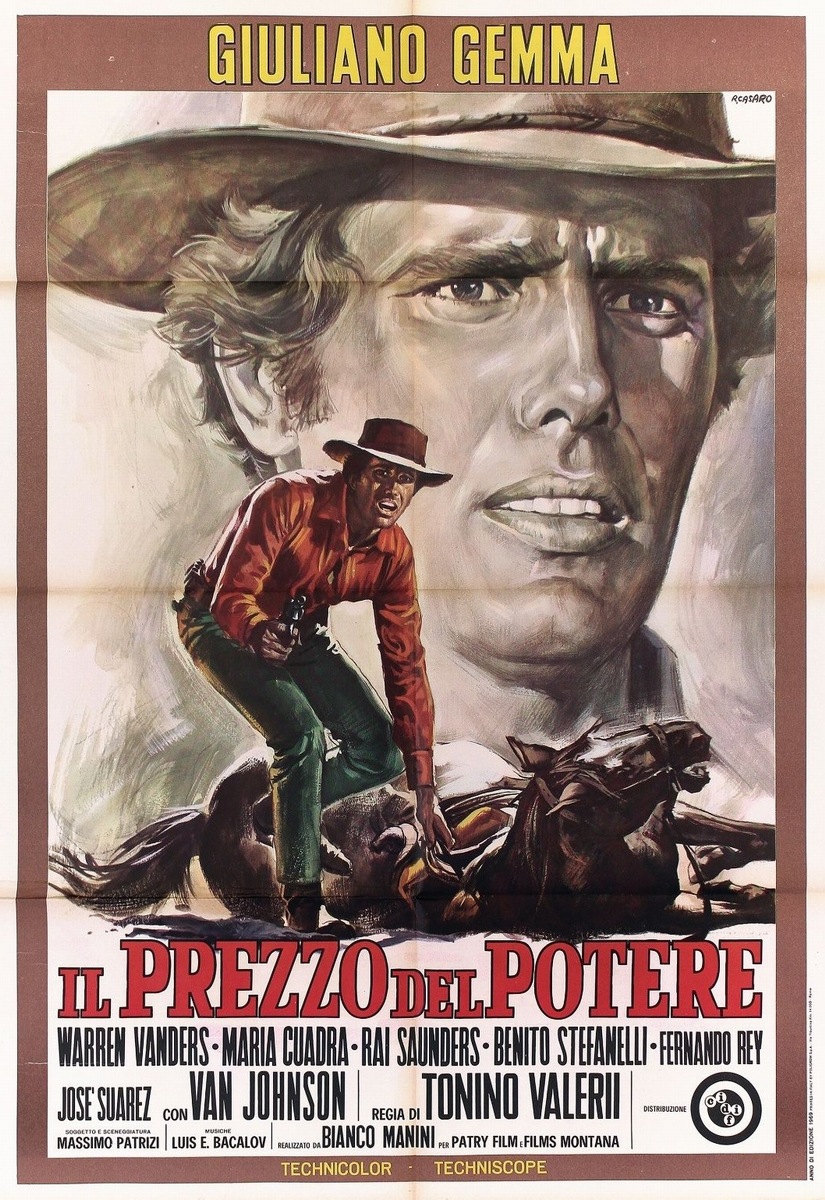 The Price of Power (1969) starring Giuliano Gemma on DVD on DVD