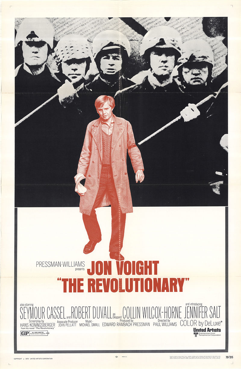 The Revolutionary (1970) starring Jon Voight on DVD on DVD