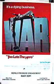 Too Late the Hero (1970) Screenshot 1 