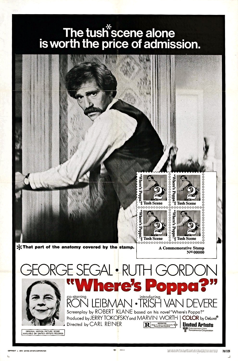 Where's Poppa? (1970) starring George Segal on DVD on DVD