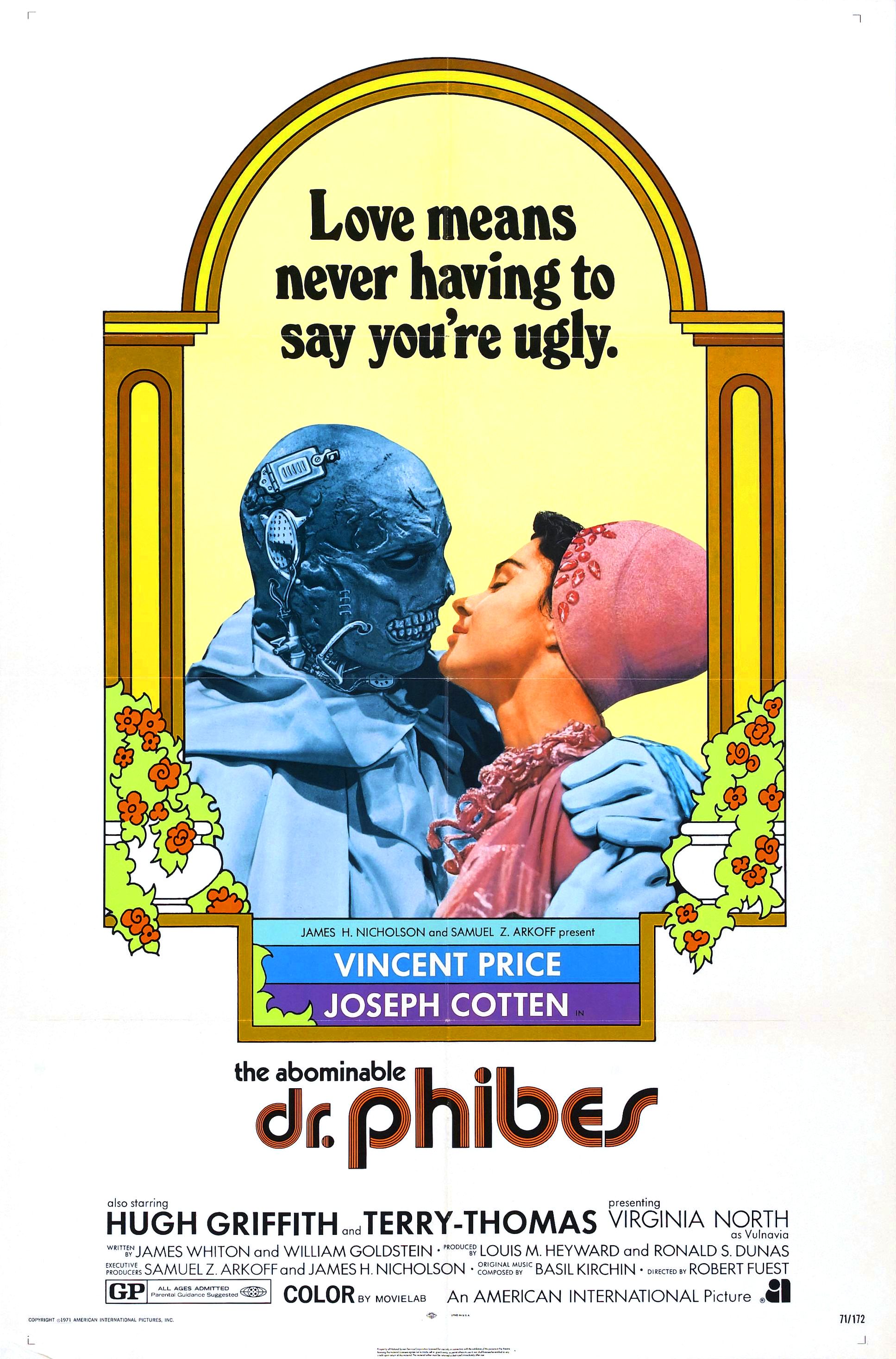 The Abominable Dr. Phibes (1971) with English Subtitles on DVD on DVD