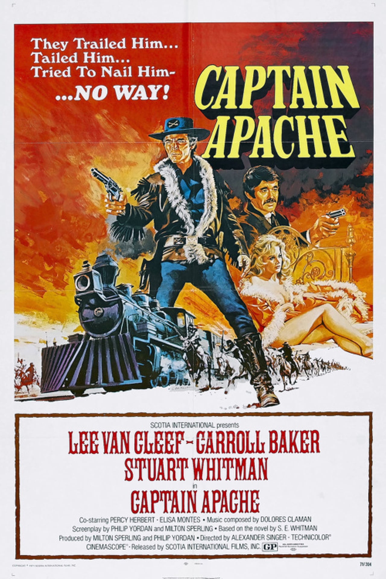 Captain Apache (1971) with English Subtitles on DVD on DVD