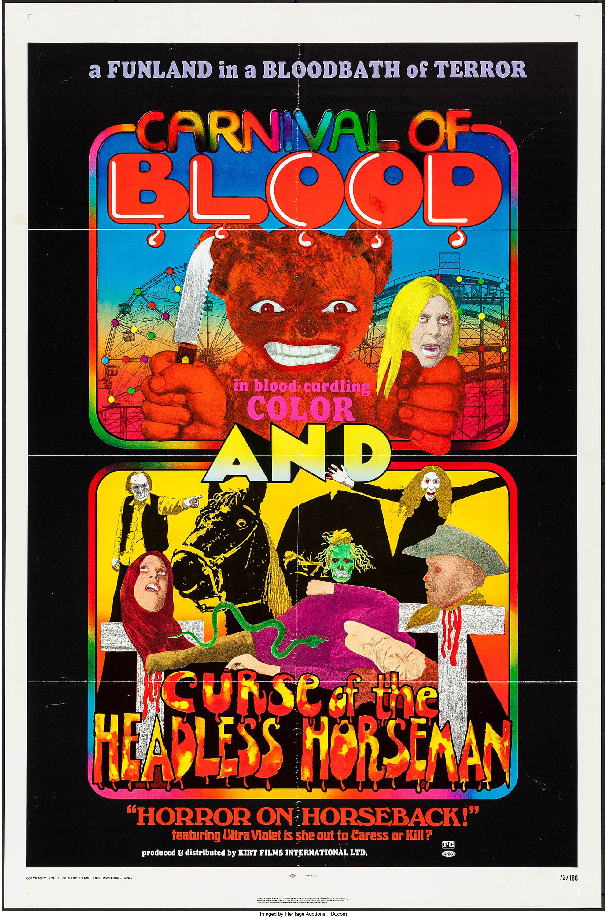 Carnival of Blood (1970) starring Earle Edgerton on DVD on DVD