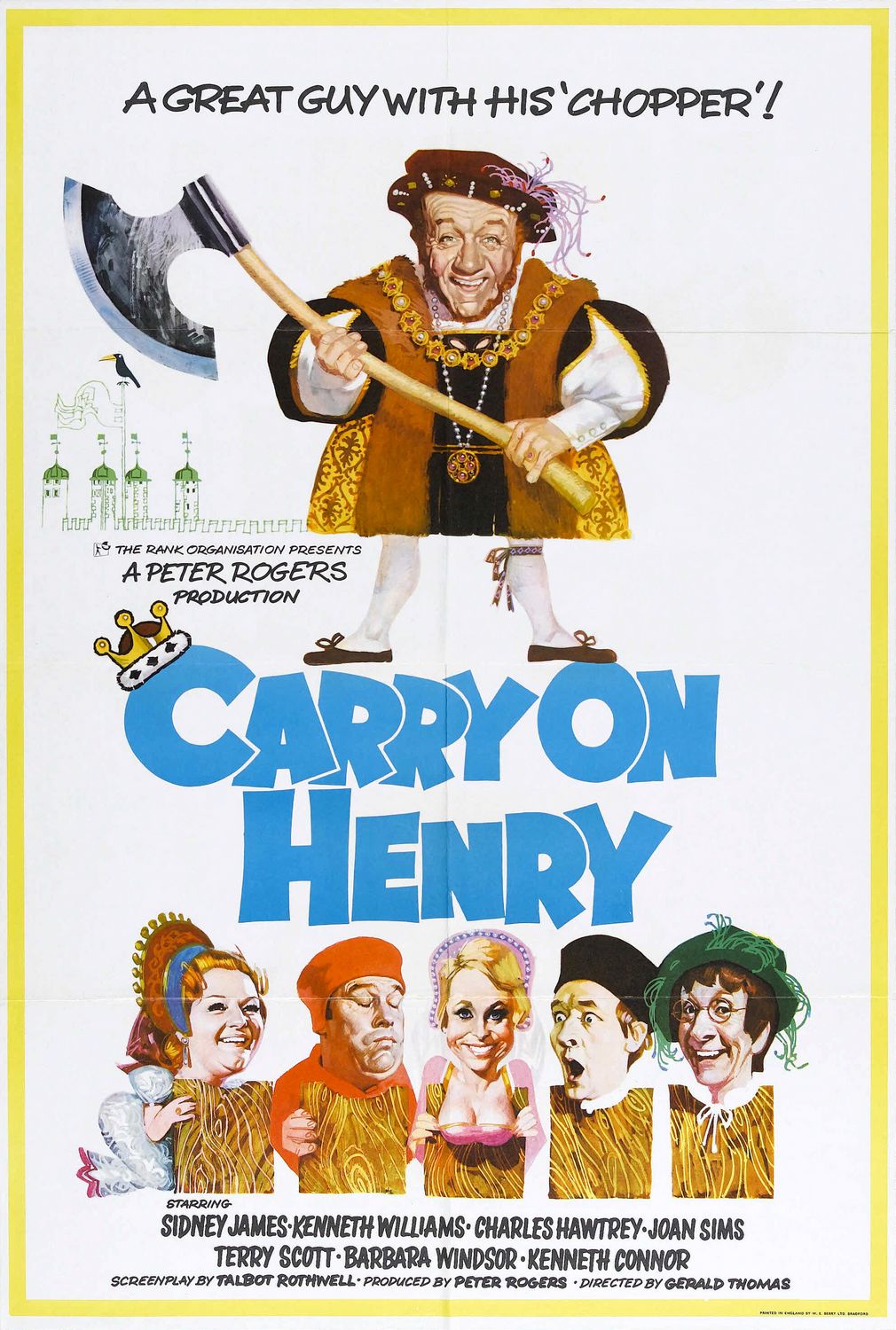 Carry on Henry VIII (1971) starring Sidney James on DVD on DVD