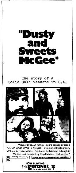 Dusty and Sweets McGee (1971) Screenshot 1 