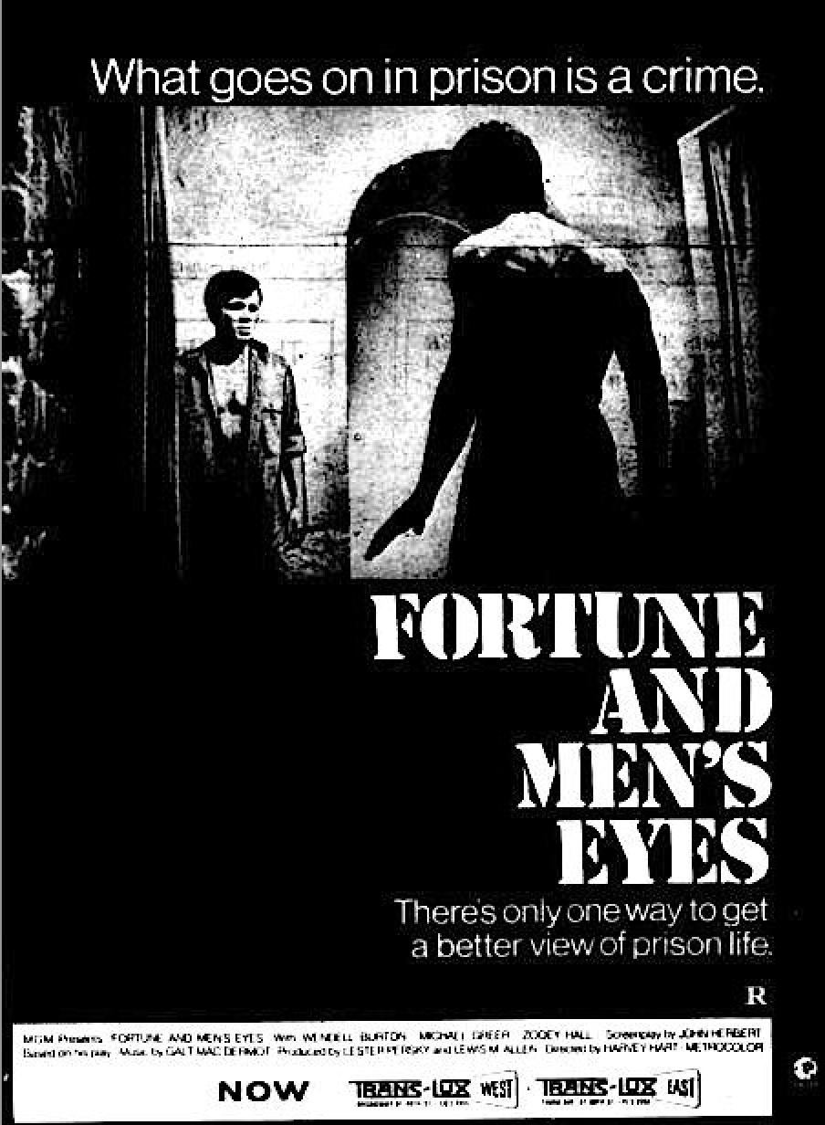 Fortune and Men's Eyes (1971) starring Wendell Burton on DVD on DVD