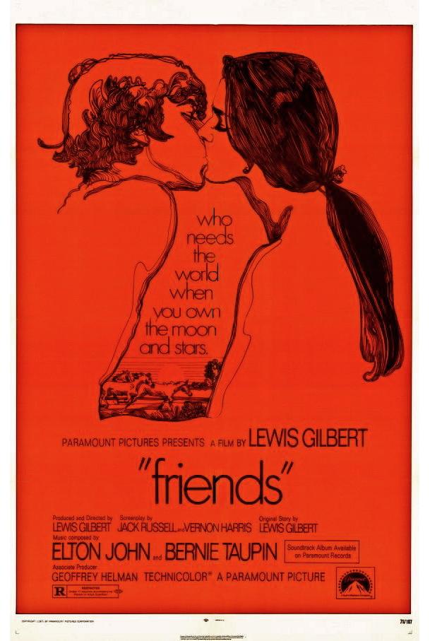 Friends (1971) starring Sean Bury on DVD on DVD