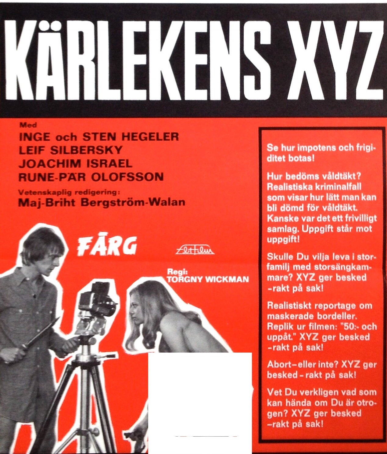 Kärlekens XYZ (1971) Screenshot 1