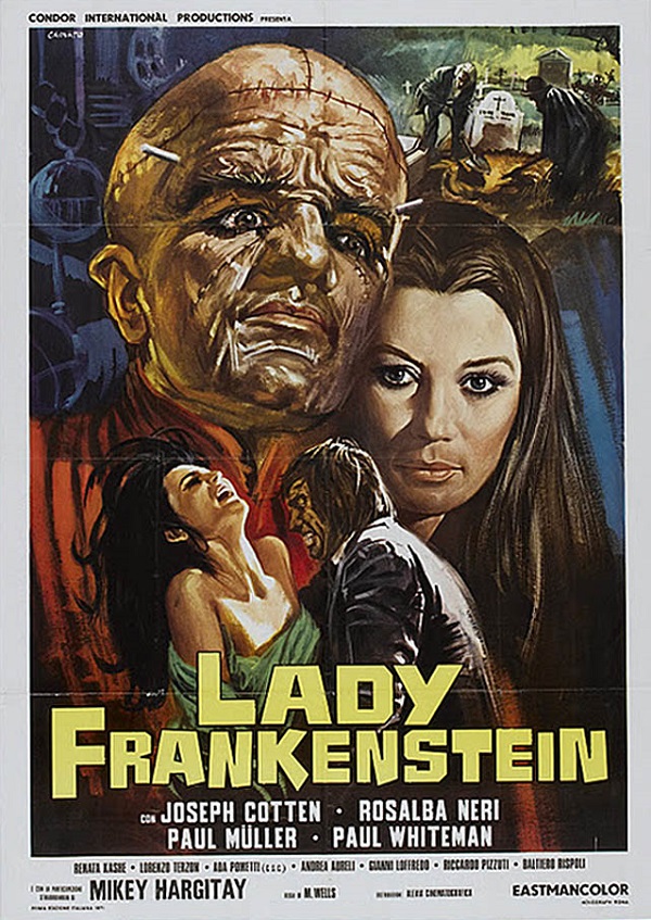 Lady Frankenstein (1971) with English Subtitles on DVD on DVD