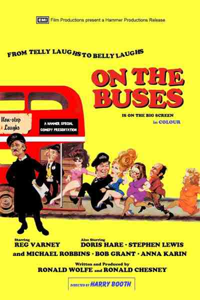 On the Buses (1971) starring Reg Varney on DVD on DVD