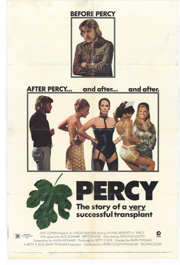 Percy (1971) starring Hywel Bennett on DVD on DVD