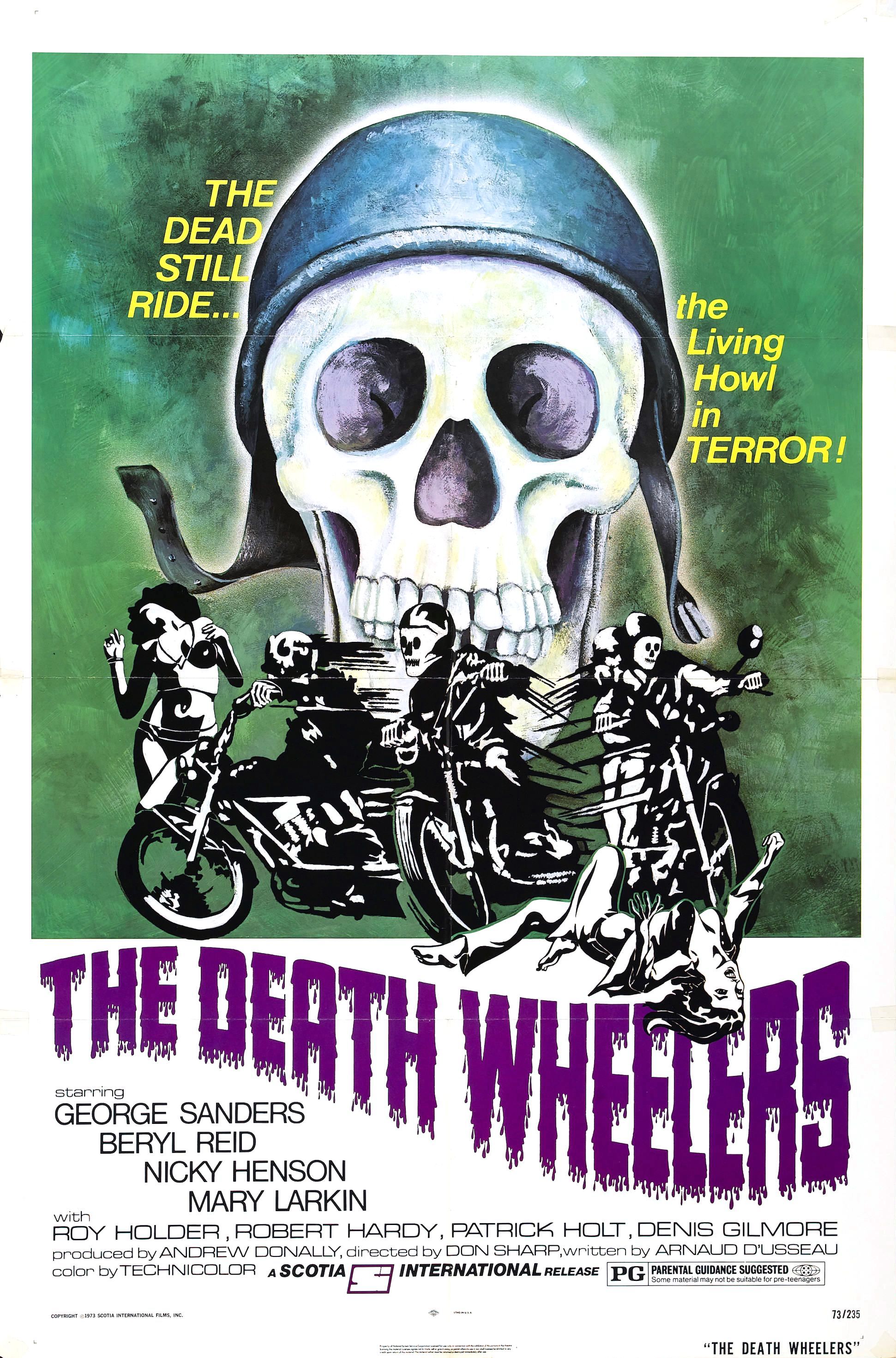 The Death Wheelers (1973) starring Nicky Henson on DVD on DVD