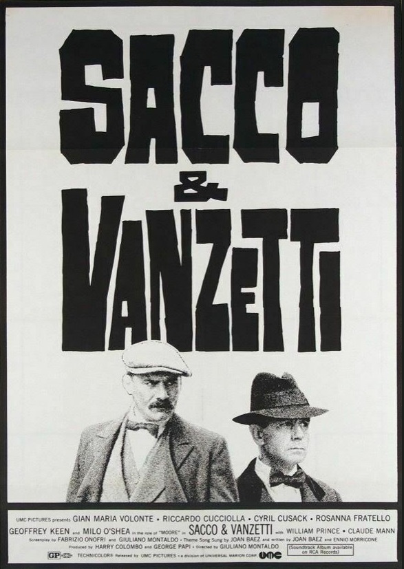 Sacco & Vanzetti (1971) with English Subtitles on DVD on DVD