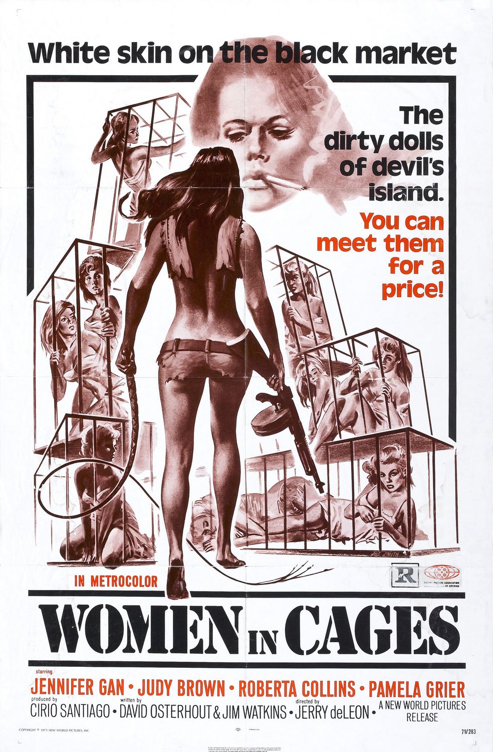 Women in Cages (1971) starring Judith Brown on DVD on DVD