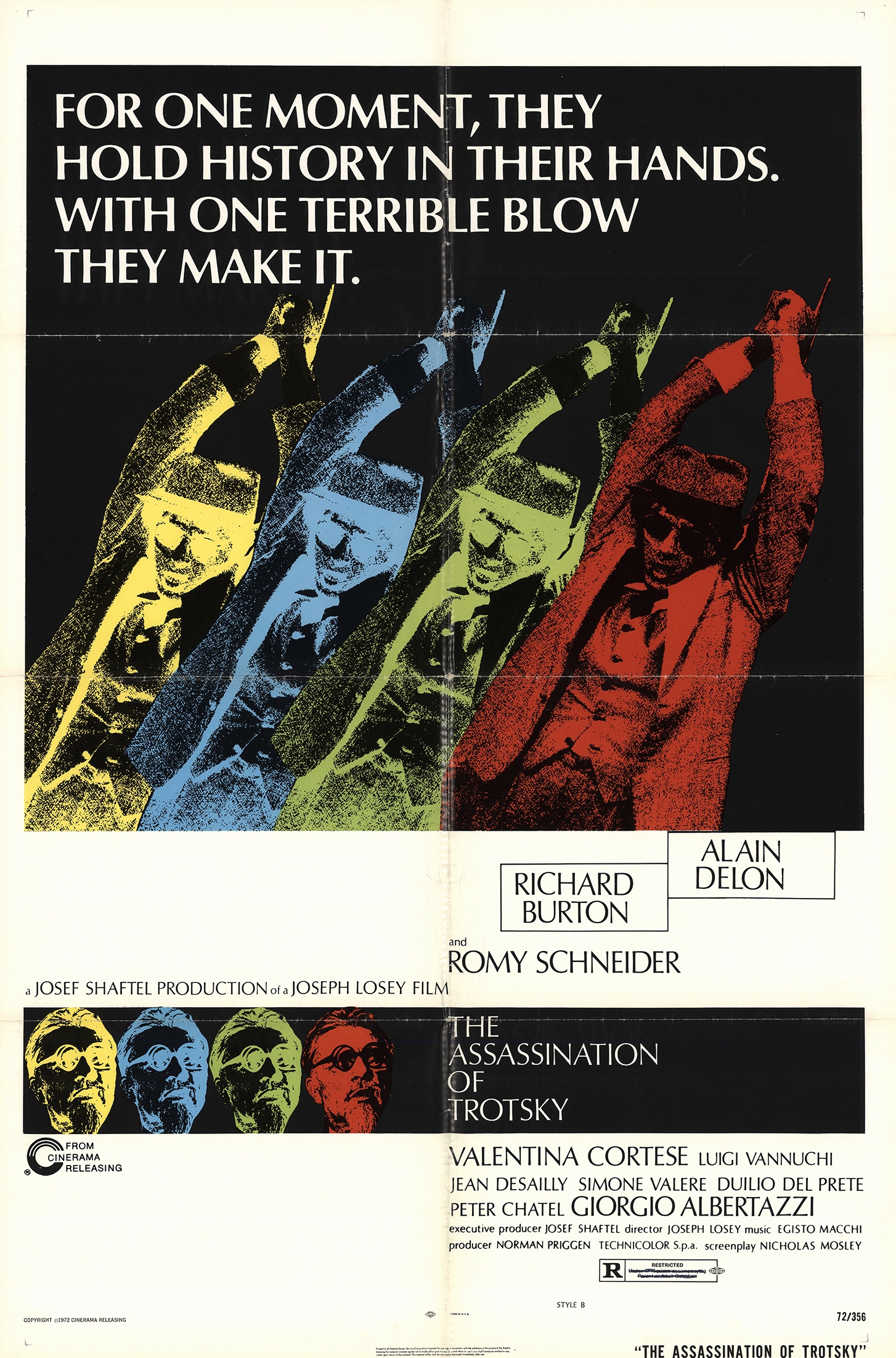 The Assassination of Trotsky (1972) with English Subtitles on DVD on DVD