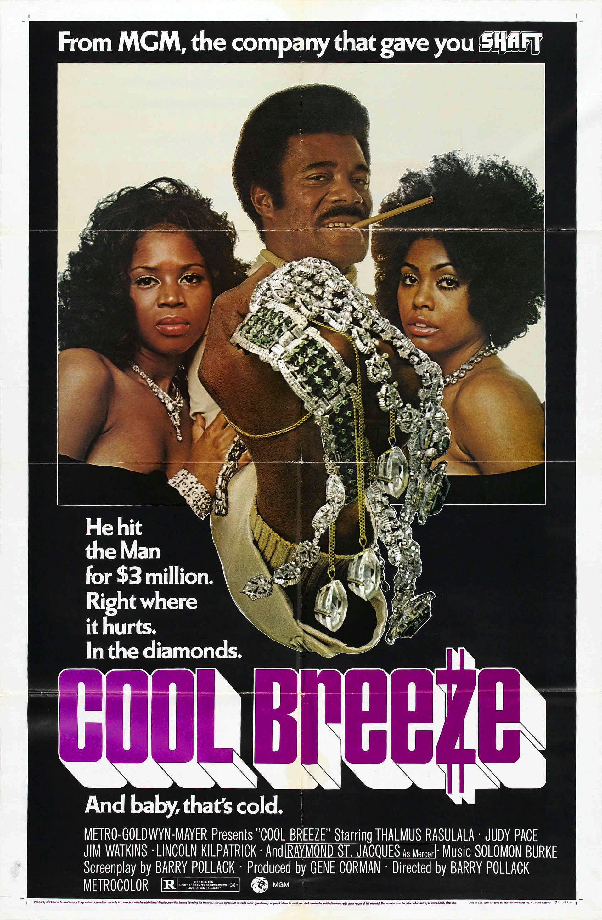 Cool Breeze (1972) starring Thalmus Rasulala on DVD on DVD