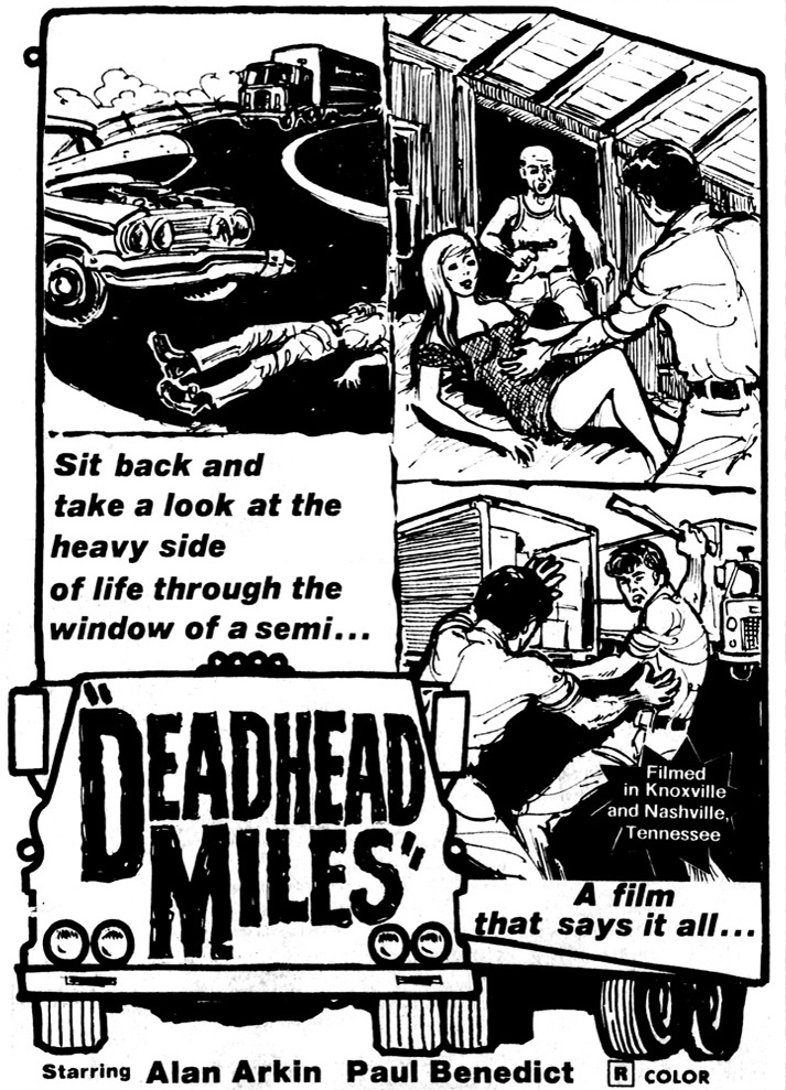 Deadhead Miles (1973) starring Donna Anderson on DVD on DVD