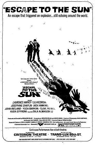 Escape to the Sun (1972) Screenshot 1