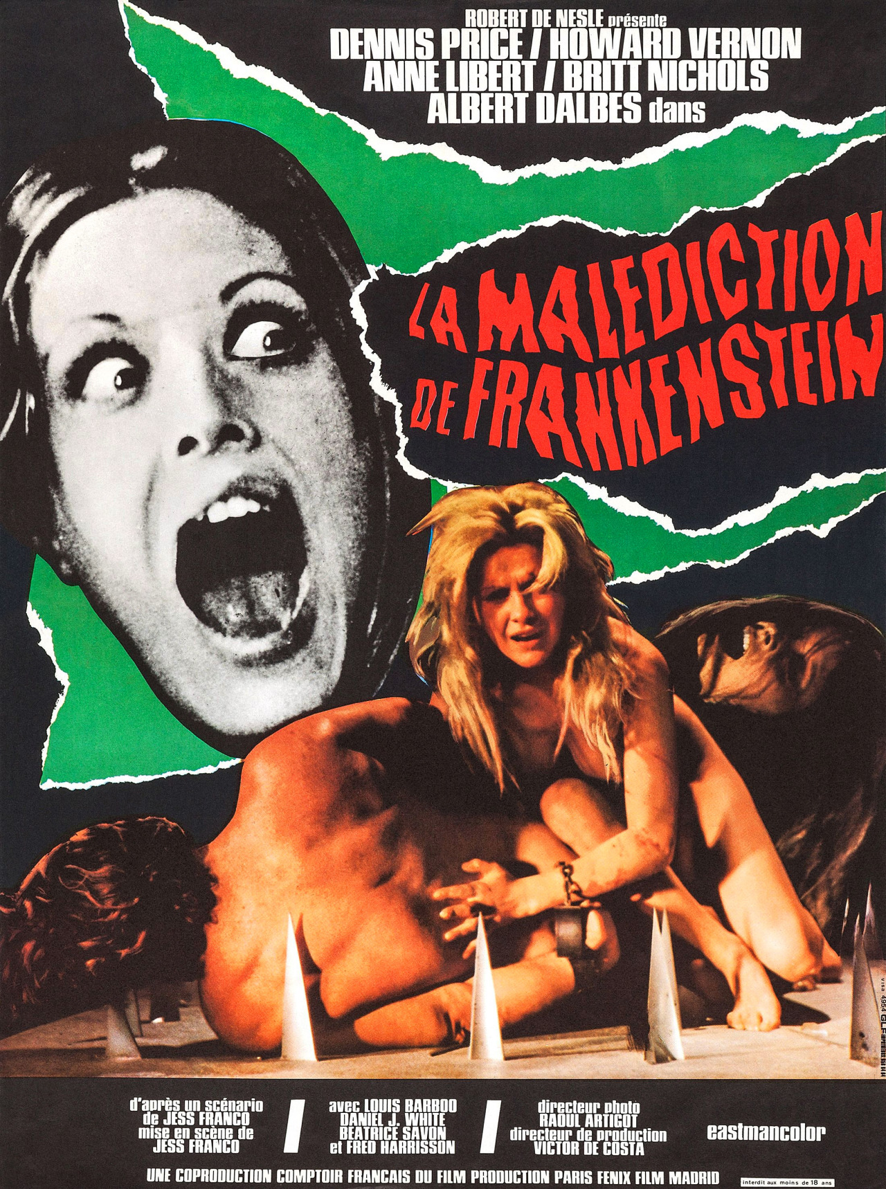 The Erotic Rites of Frankenstein (1973) with English Subtitles on DVD on DVD