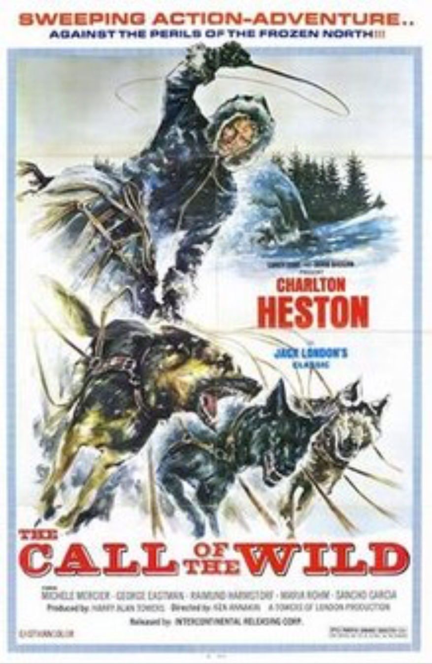 The Call of the Wild (1972) starring Charlton Heston on DVD on DVD
