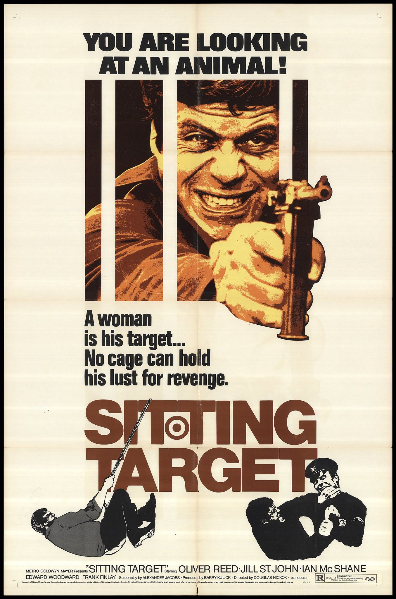 Sitting Target (1972) starring Oliver Reed on DVD on DVD