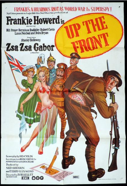 Up the Front (1972) starring Frankie Howerd on DVD on DVD